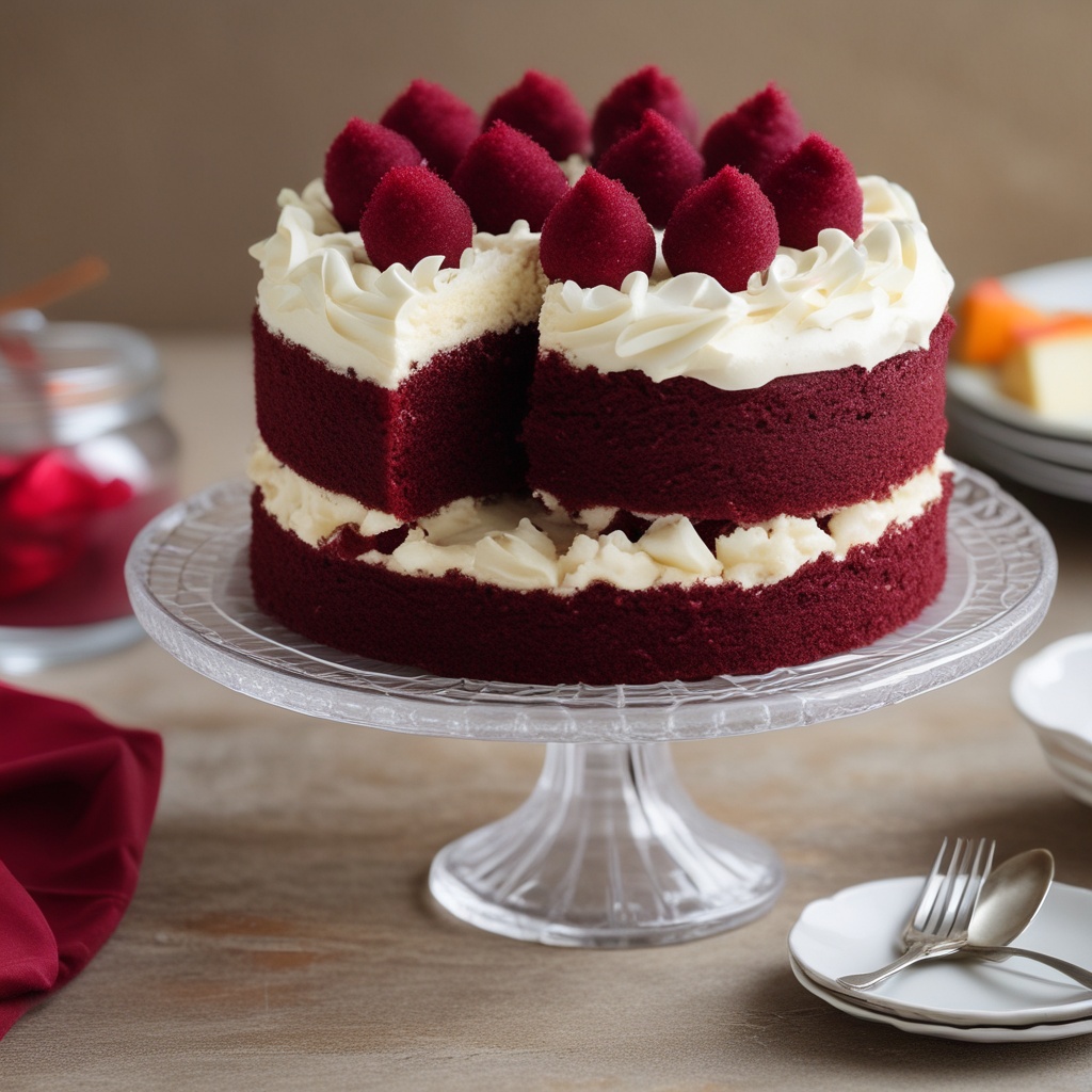 Rich velvet cake